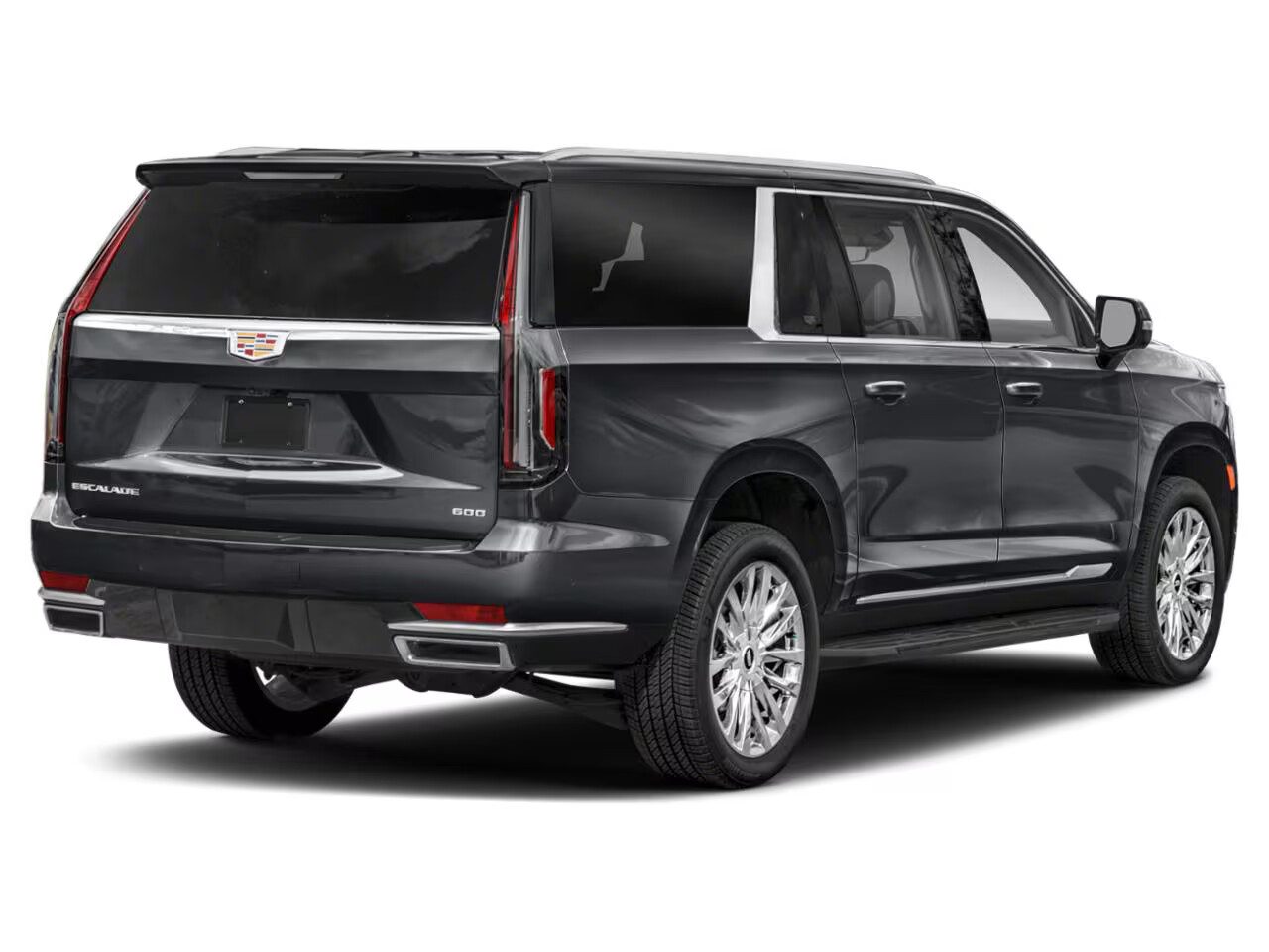 Cadillac Escalade ESV, rear three-quarter view