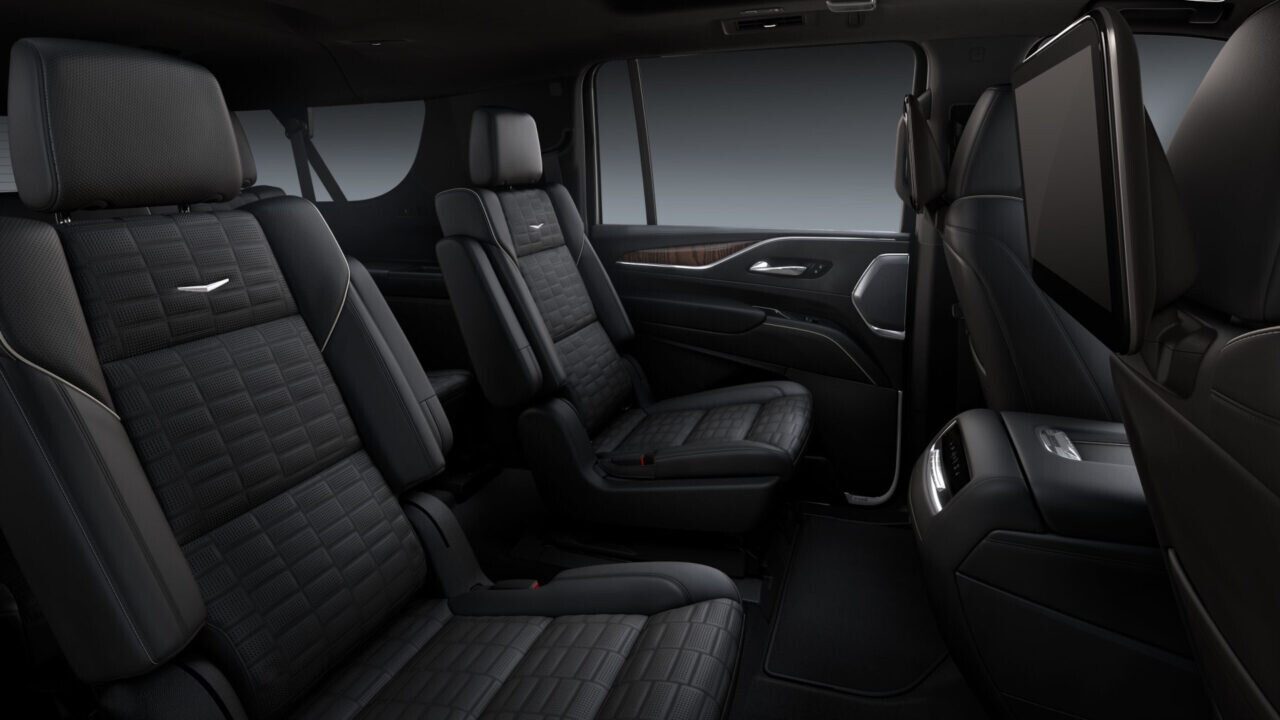 Cadillac Escalade ESV second-row seats
