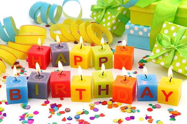 Happy Birthday Candles