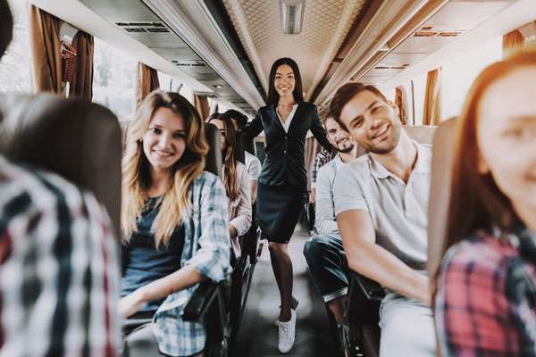 Boston Rental Coash Bus for Corporate Services
