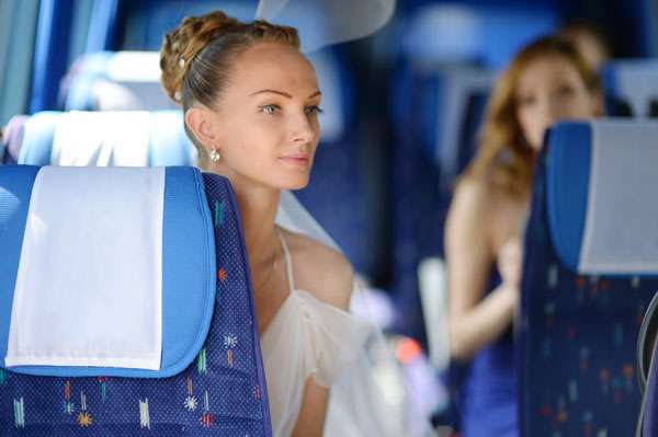 Rent Boston Limo Wedding Bus