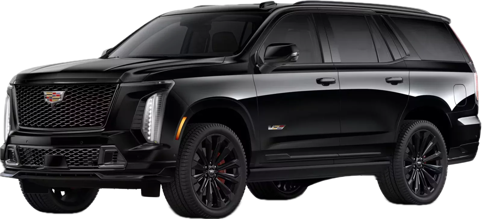 Black Cadillac Escalade ESV
