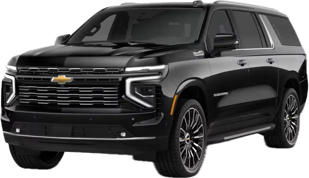 Black Chevrolet Suburban SUV