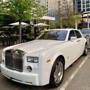 Rolls Royce Phantom Boston Wedding