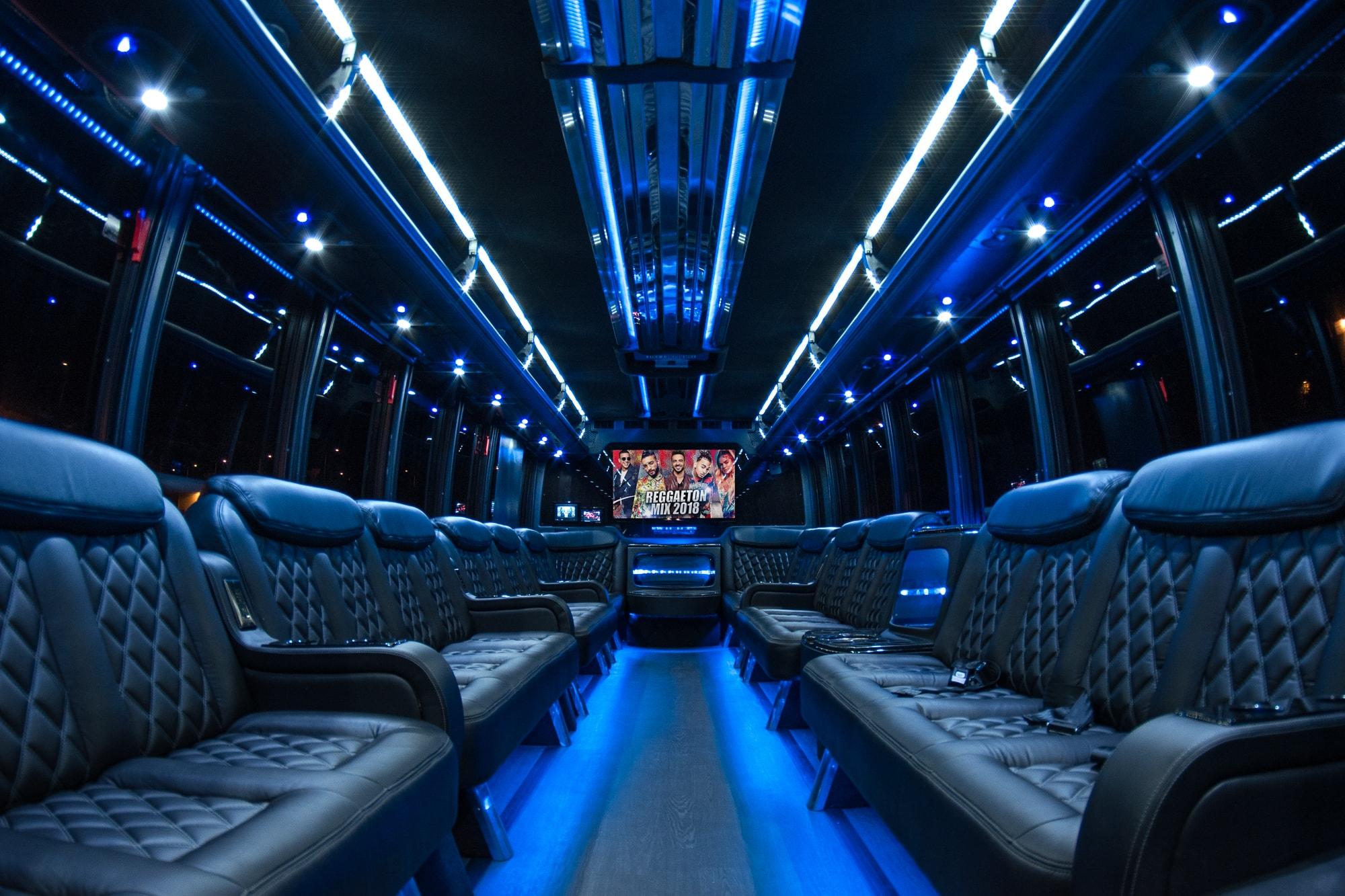 36 passenger ultra party bus